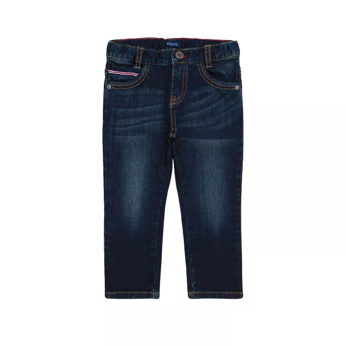 Pantalon lung jeans Chicco, albastru, 24159