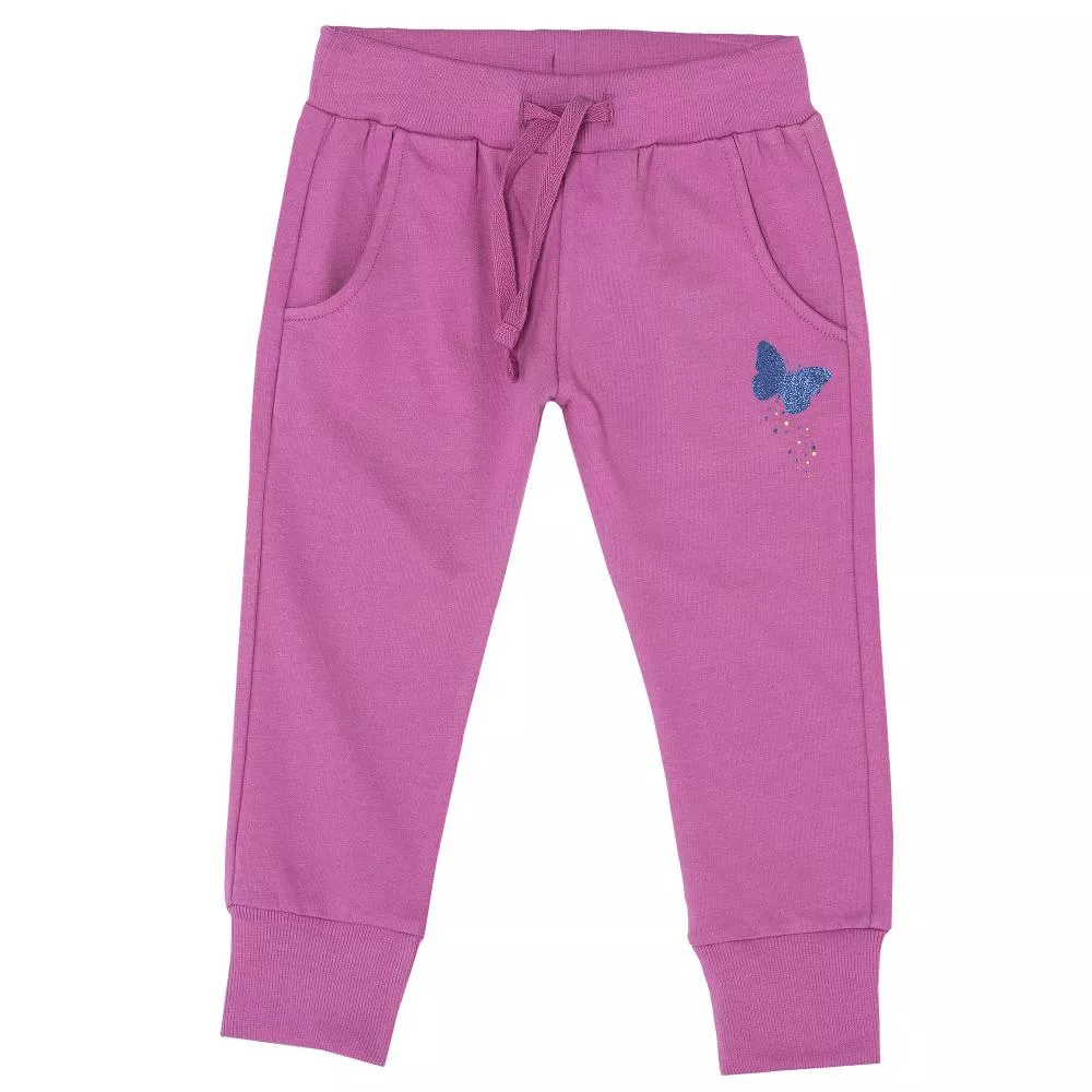 Pantalon lung pentru copii Chicco, fete, roz, 24454