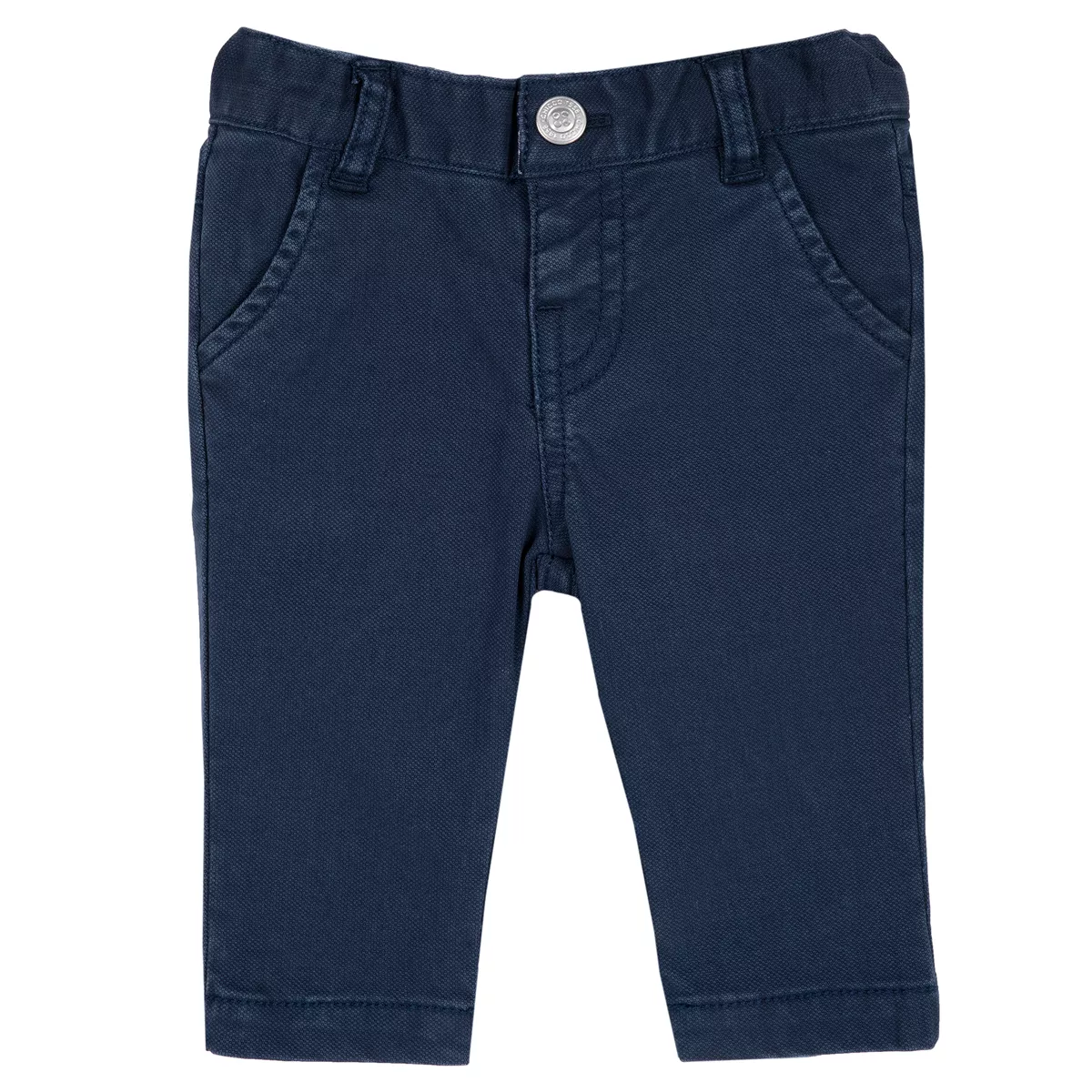 Pantalon lung Chicco, albastru inchis, 86