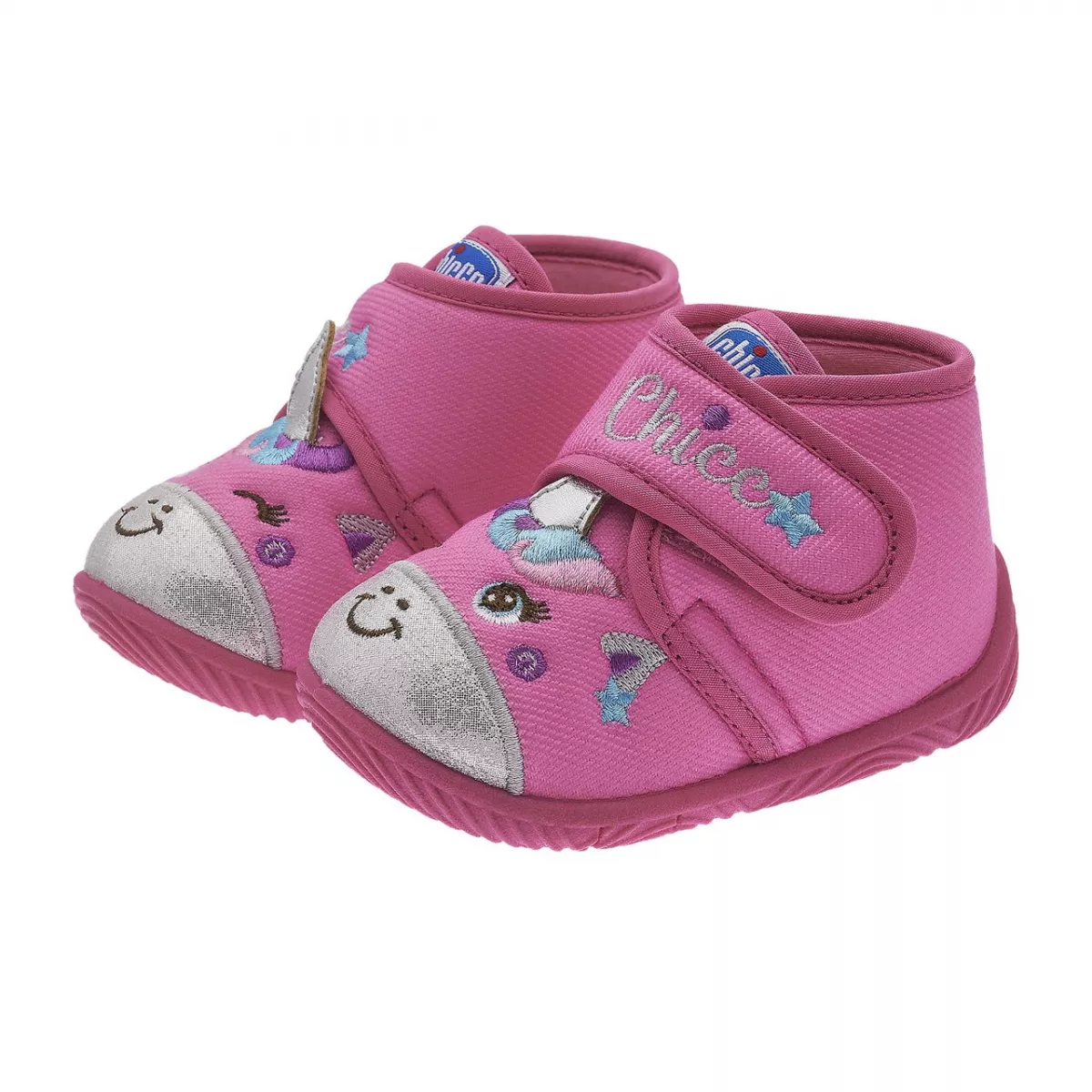 Pantofi de casa pentru copii Chicco Tetris, roz, 70054-65P, 30