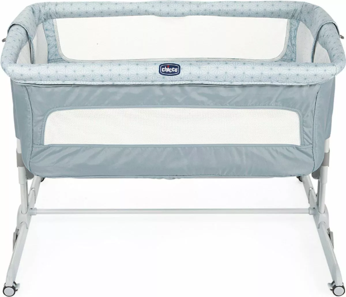 ❤︎acoco❤︎ Patut Chicco CO-Sleeping Next2Me Dream, Sage (Turcoaz), 0luni+