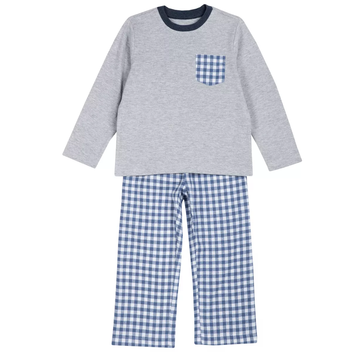 Pijama copii Chicco, gri, 98