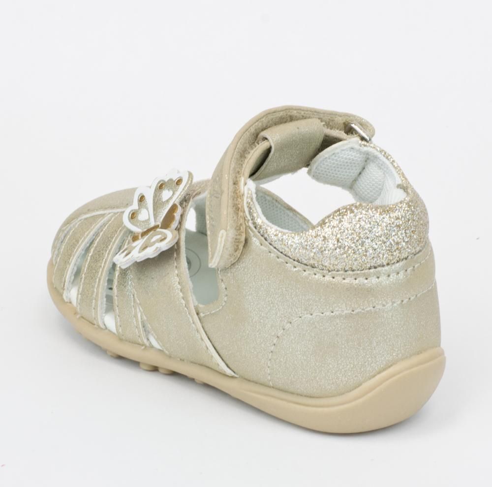 Sandalute pentru copii Chicco Ginna, auriu, 22