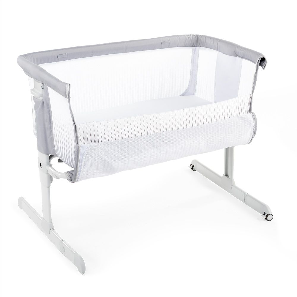 Patut atasabil Chicco Next 2 Me Air, Stone (Gri), 0 luni+