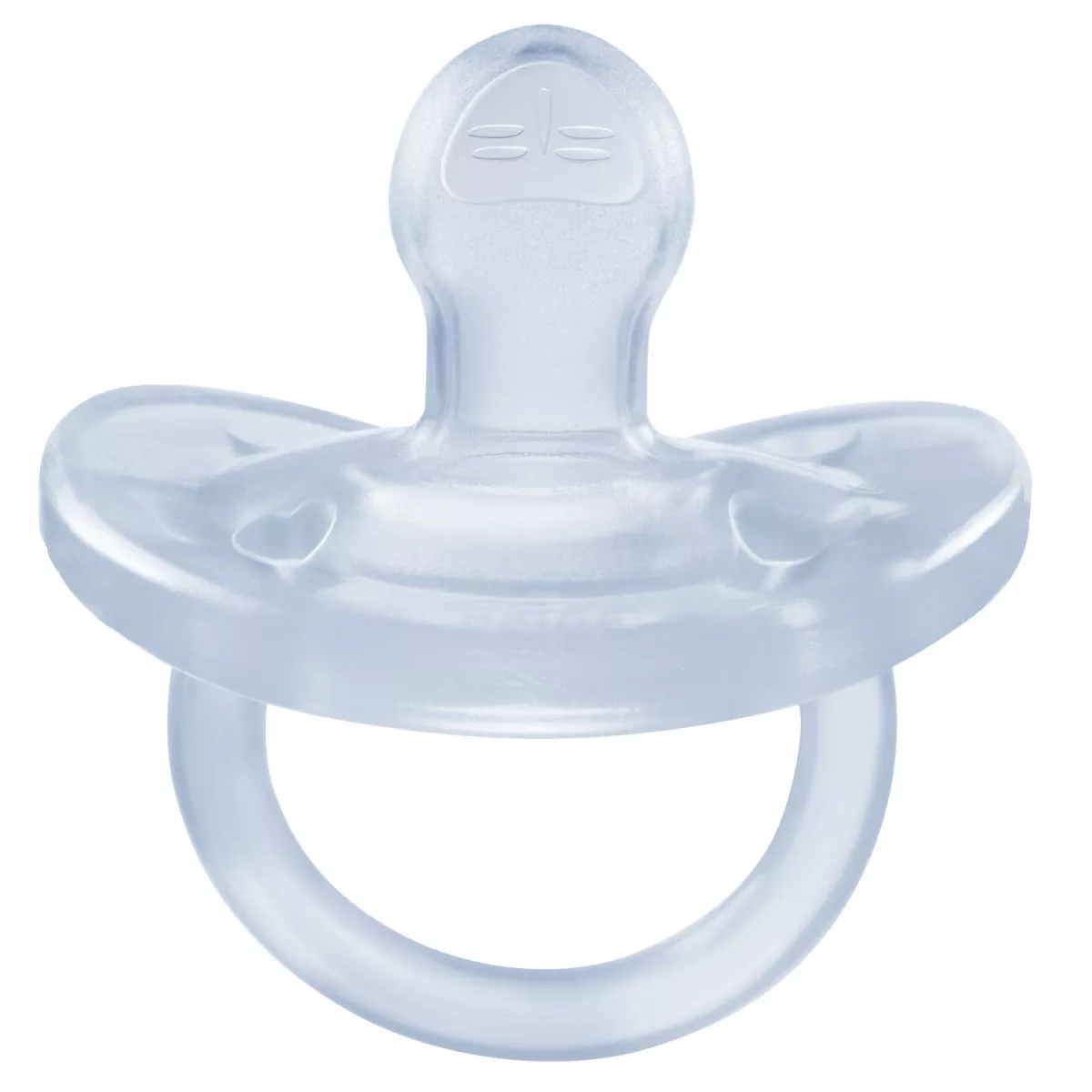 Suzeta anat. Chicco PhysioSoft, s., bleu, 0-6luni
