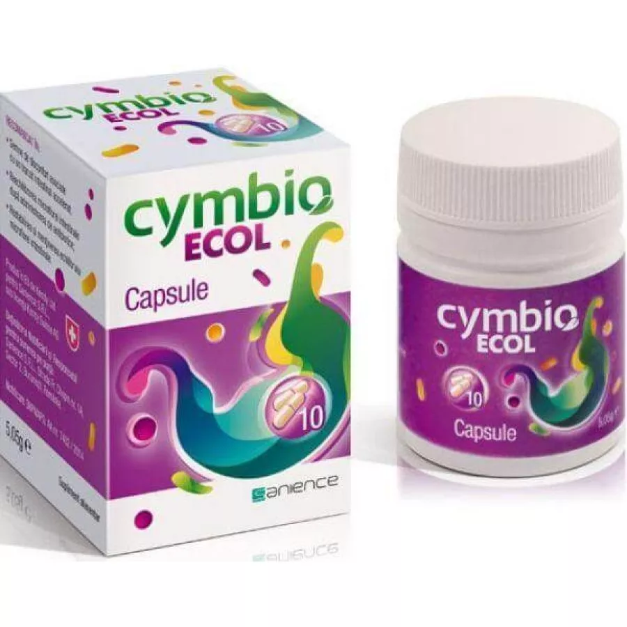 Cymbio Ecol antidiareic * 10 capsule, [],clinicafarm.ro