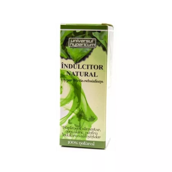 Îndulcitor natural hyper stevia * 50 ml, [],clinicafarm.ro
