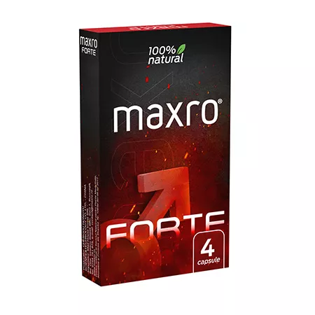 Maxro Forte * 4 capsule, [],clinicafarm.ro
