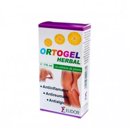 Orto gel Herbal cu extract de plante * 175 ml, [],clinicafarm.ro