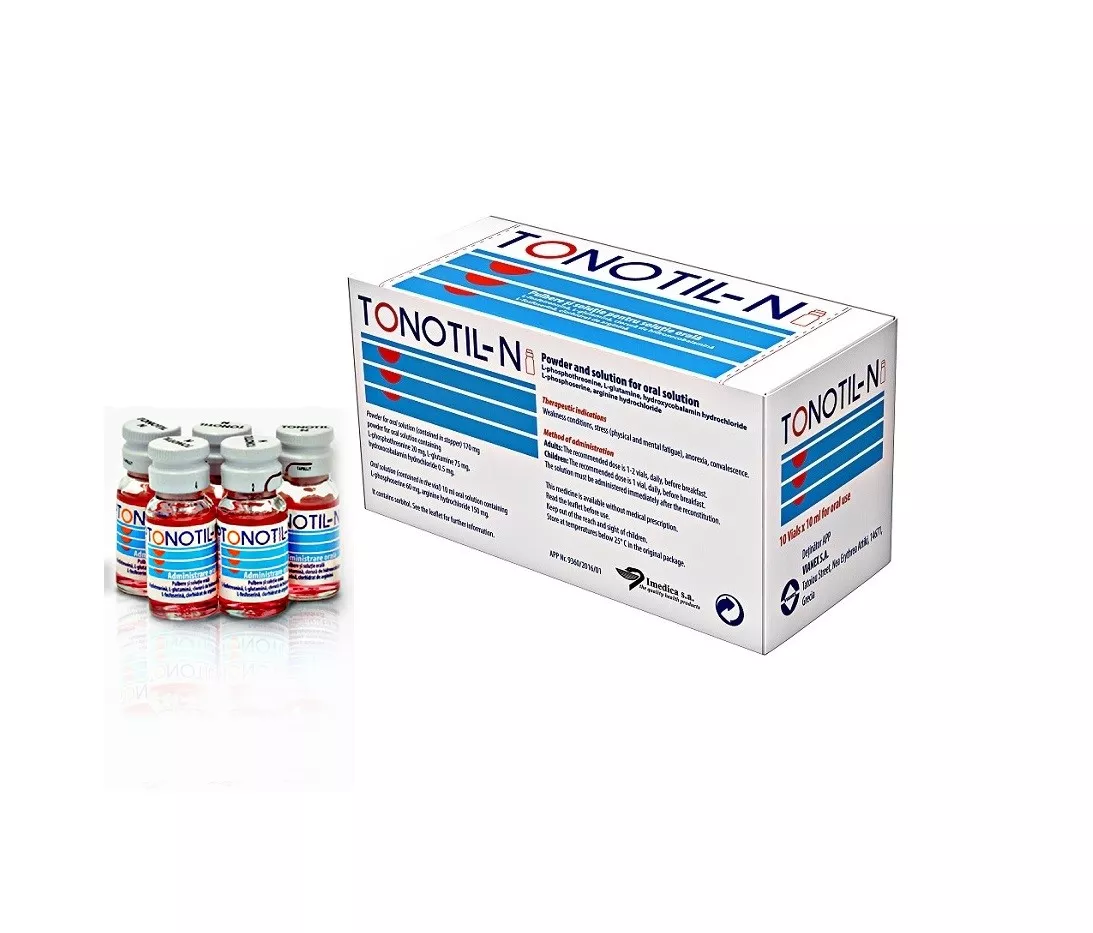 Tonotil N 10ml * 10 flacoane buvabile, [],clinicafarm.ro