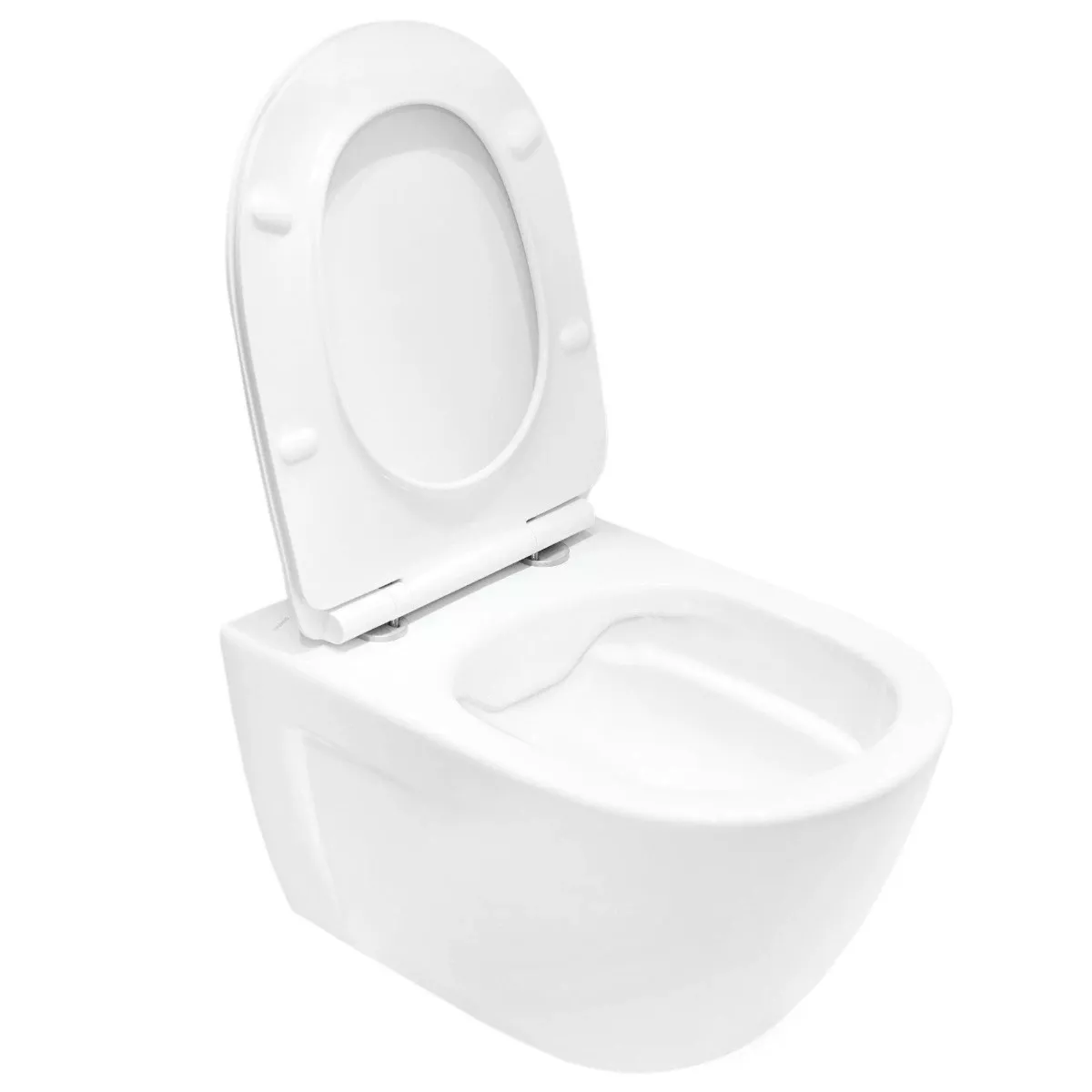 Vas WC suspendat Fayans Happy N Rimless, alb, evacuare orizontala
