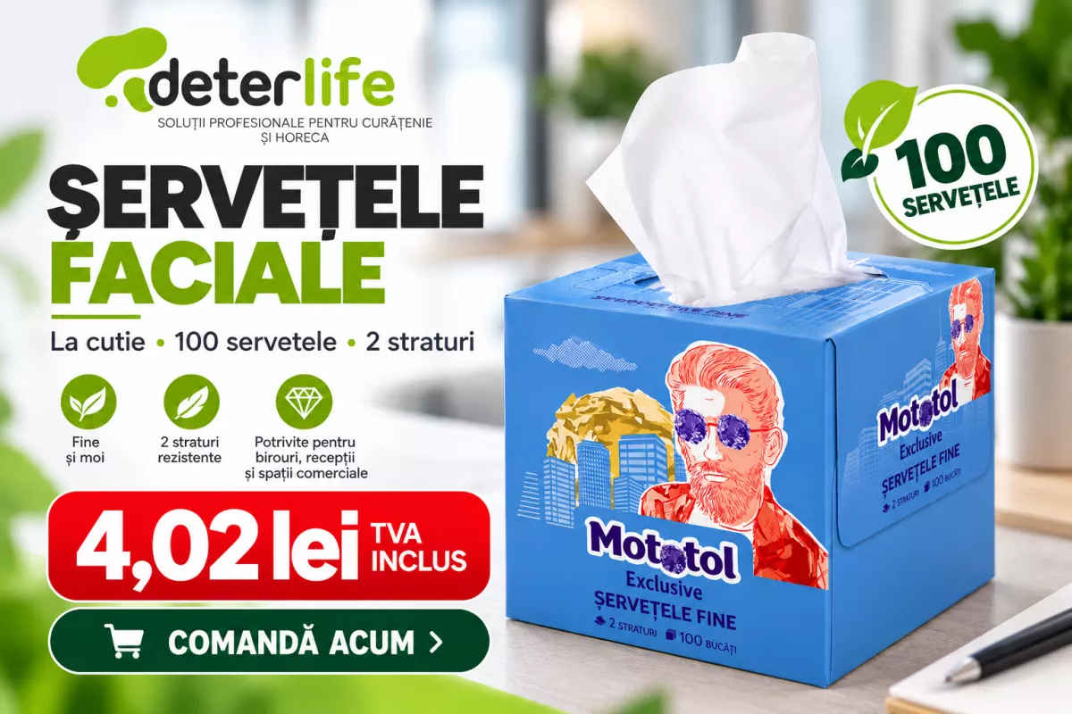 SERVETELE FACIALE MOTOTOL 2 STRATURI