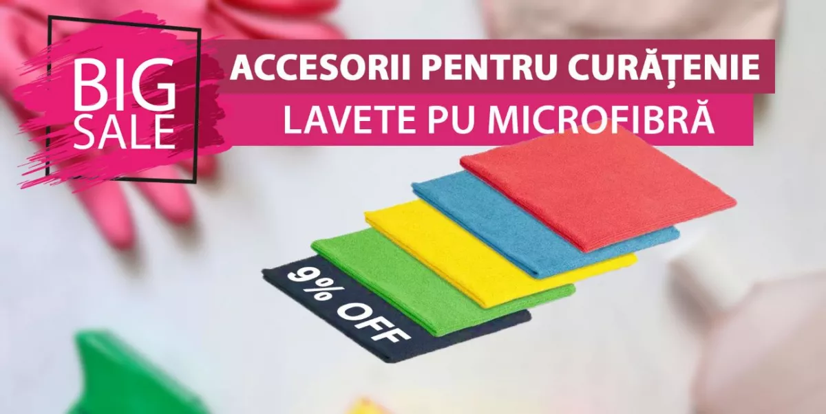 PROMOTIE ACCESORII CURĂȚENIE