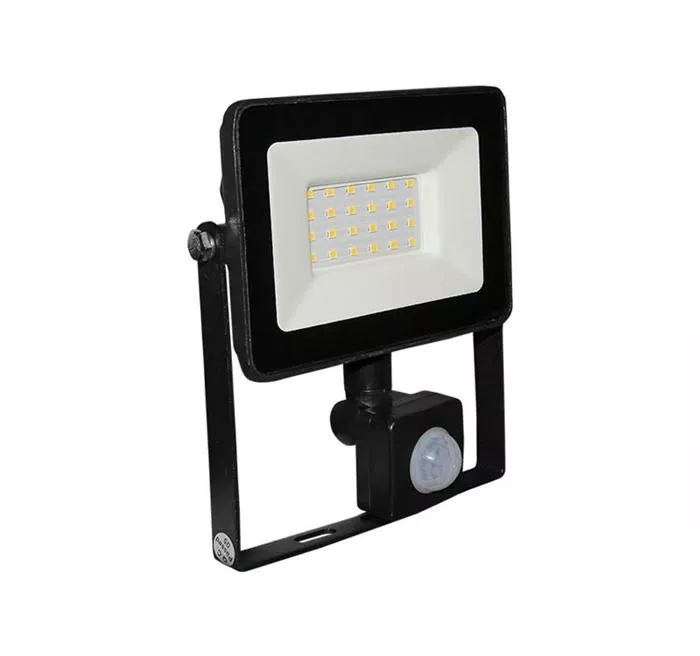 20W SMD LED lumina alba (4100k)  antracit + sensor de miscare, [],electricalequipment.ro