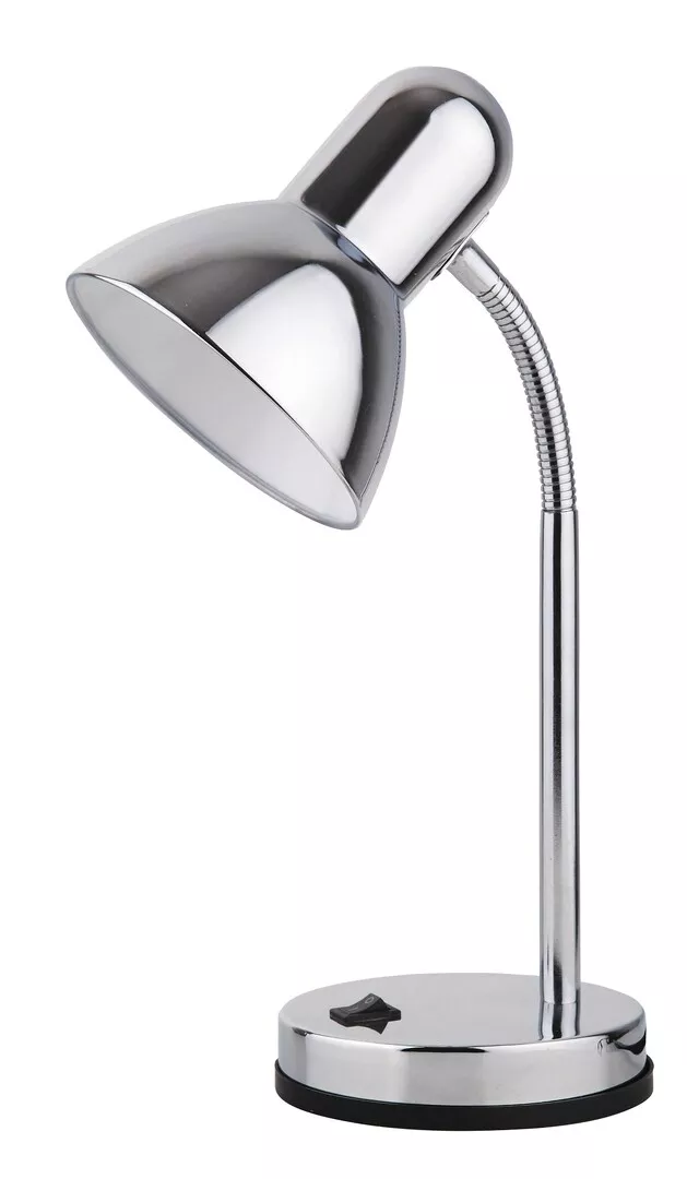Lampa de birou Clark table lamp E27/40W chrome 4255 | inclus timbru  verde 0.45lei, [],electricalequipment.ro