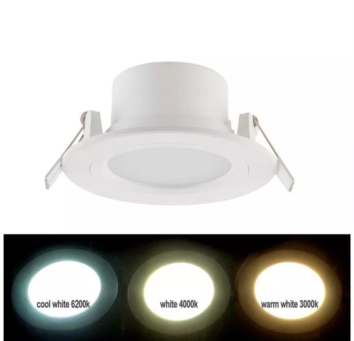 corp rotund cu LED 6W alb / lumina alba - IP54, [],electricalequipment.ro