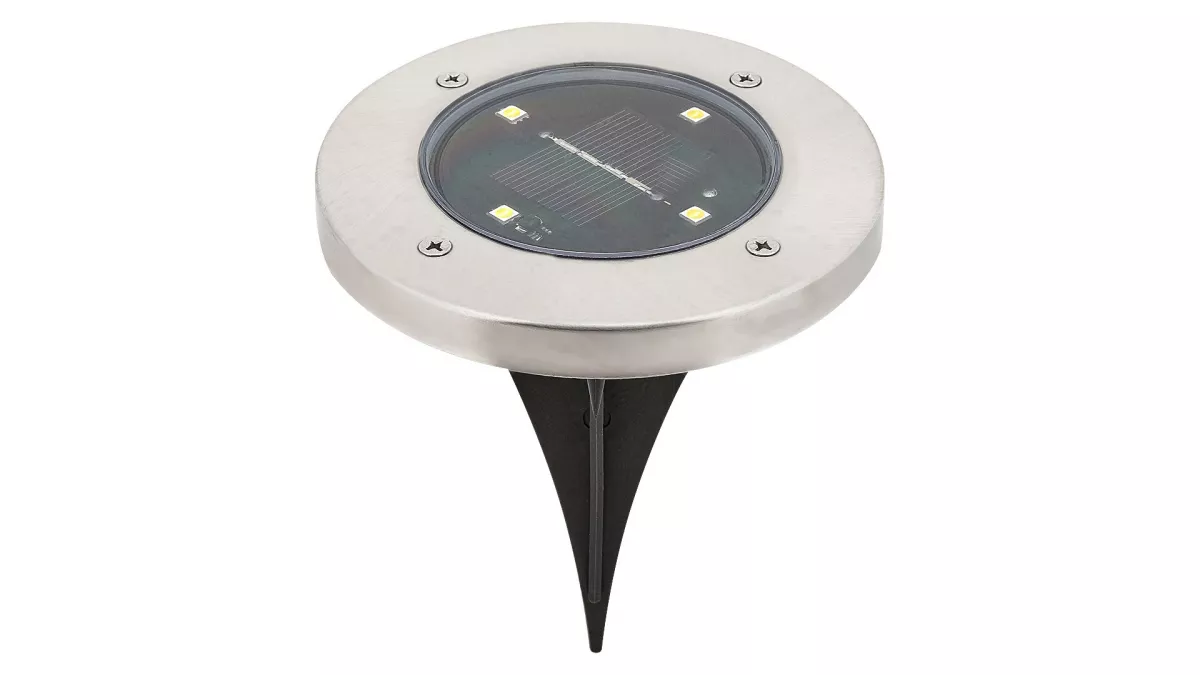Lampa solara Dannet senzor chr/blckLED0.24 W 7975|inclus timbru verde 0.45lei, [],electricalequipment.ro