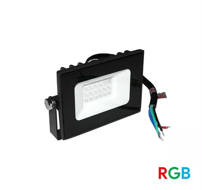 Proiector 1LEDx20W lumina RGB antracit - 24VDC, [],electricalequipment.ro