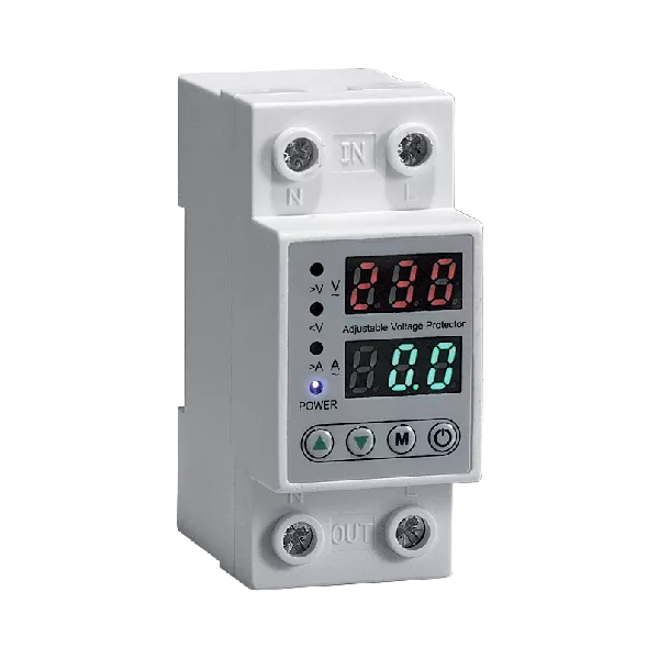 Releu digital monofazic de monitorizare si protecție tensiune minimă și maximă MN4 1-63A 220V AC, [],electricalequipment.ro