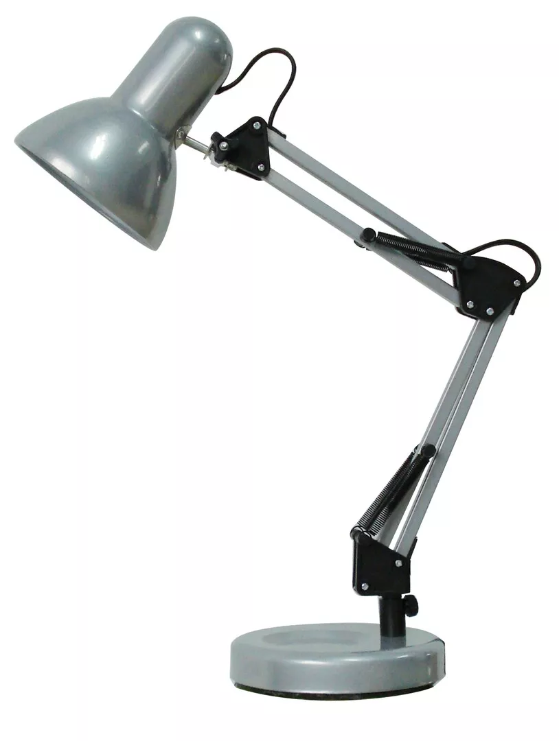 Lampa birou Samson table lamp E27/60W silver 4213 | inclus timbru  verde 0.45lei, [],electricalequipment.ro
