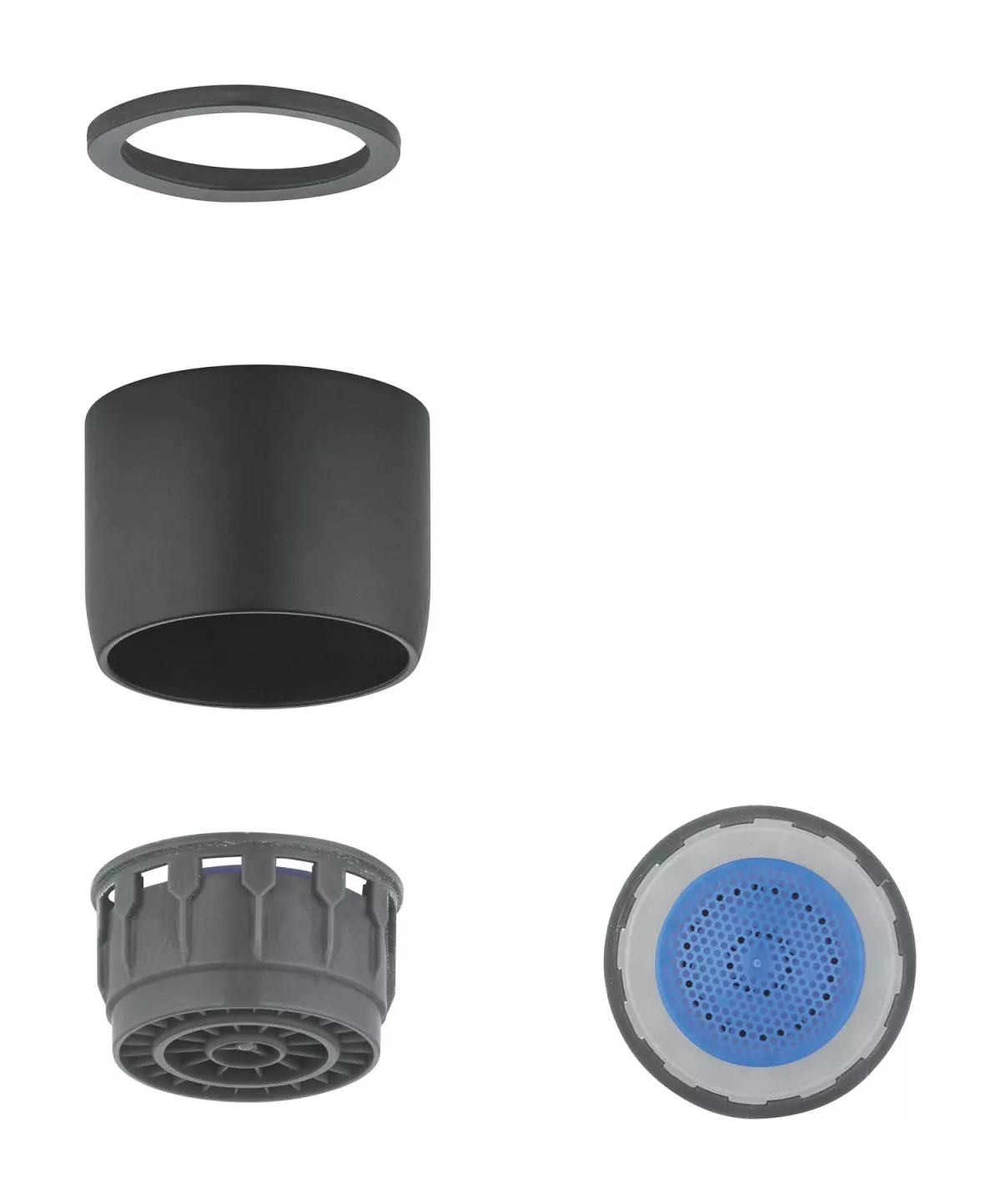 Aerator Grohe 13928KS0, pentru baterie bucatarie 32917KS0, mat, negru