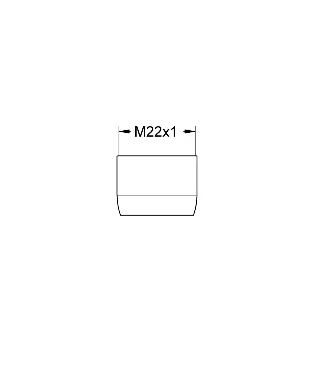 Aerator Grohe 13928KS0, pentru baterie bucatarie 32917KS0, mat, negru