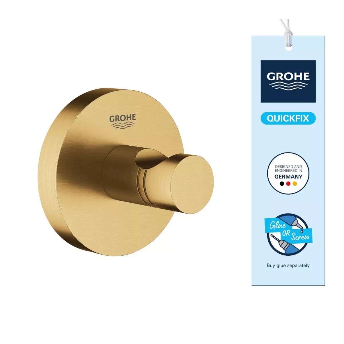Agatatoare Grohe 41173GN0, Start, aparenta, metal, mat, auriu