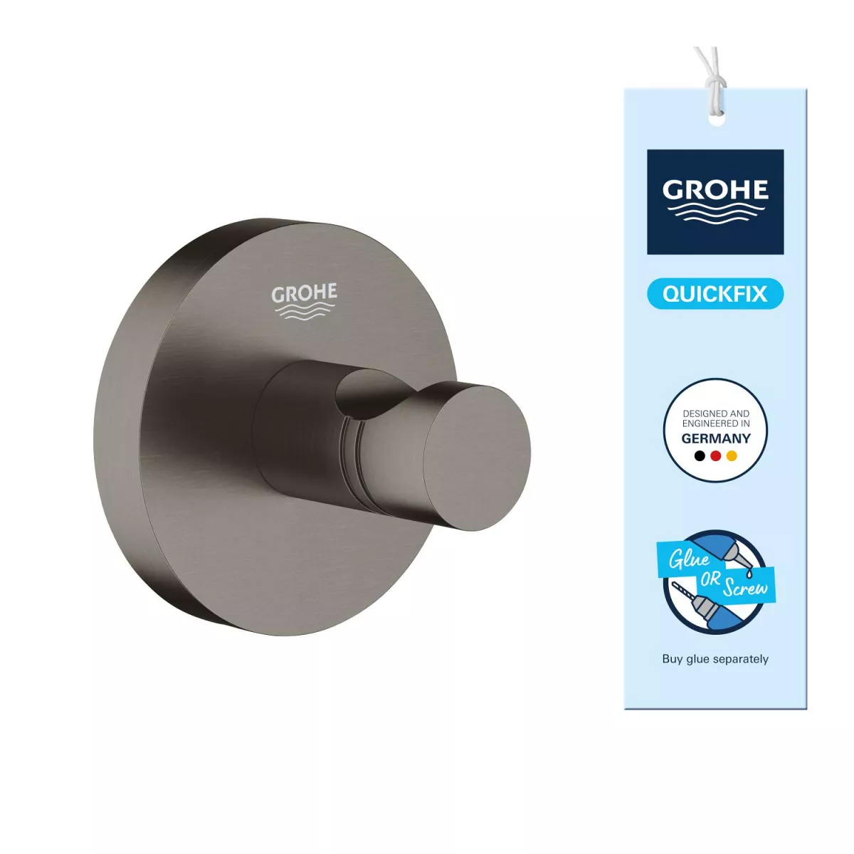Agatatoare Grohe 41173AL0, Start, aparenta, metal, mat, grafit