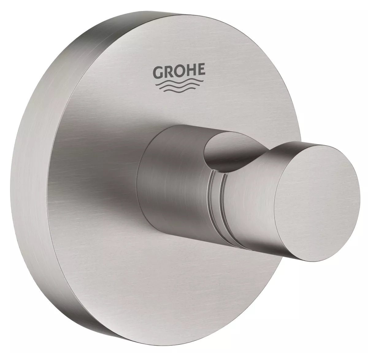 Agatatoare Grohe 40364DC1, Essentials, pe perete, metal, mat, otel satinat
