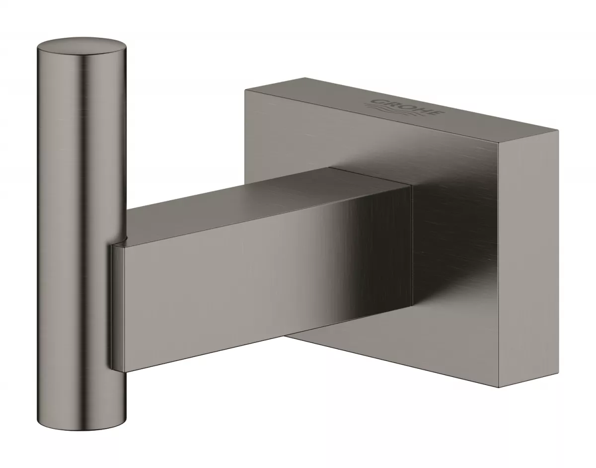 Agatatoare Grohe 40511AL1, Essentials Cube, pe perete, metal, mat, grafit