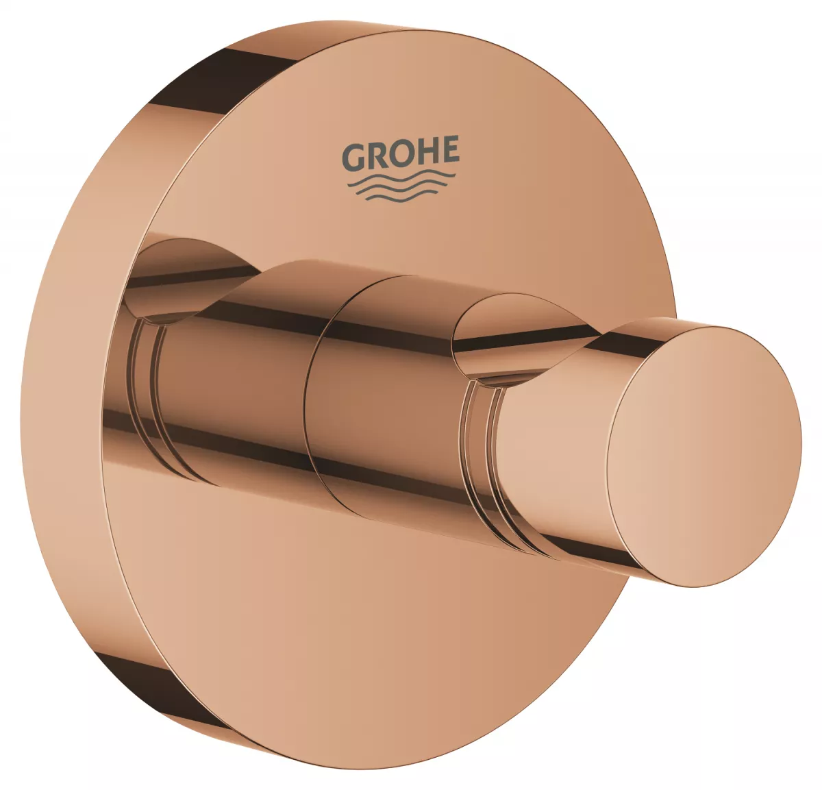 Agatatoare Grohe 40364DA1, Essentials, pe perete, metal, lucios, cupru