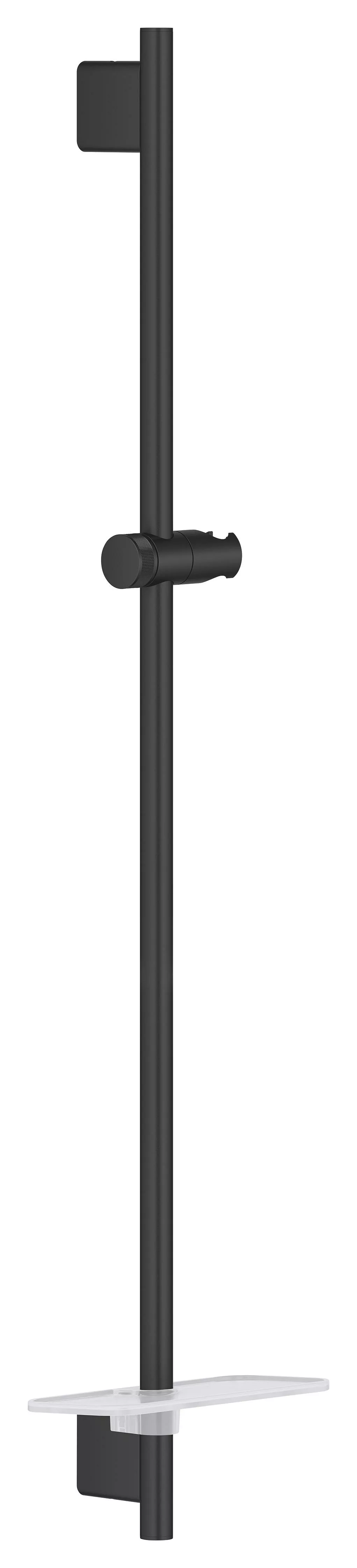 Bara de dus Grohe 22125KF0, Rainshower SmartActive, 900 mm, suport para, etajera, mat, negru