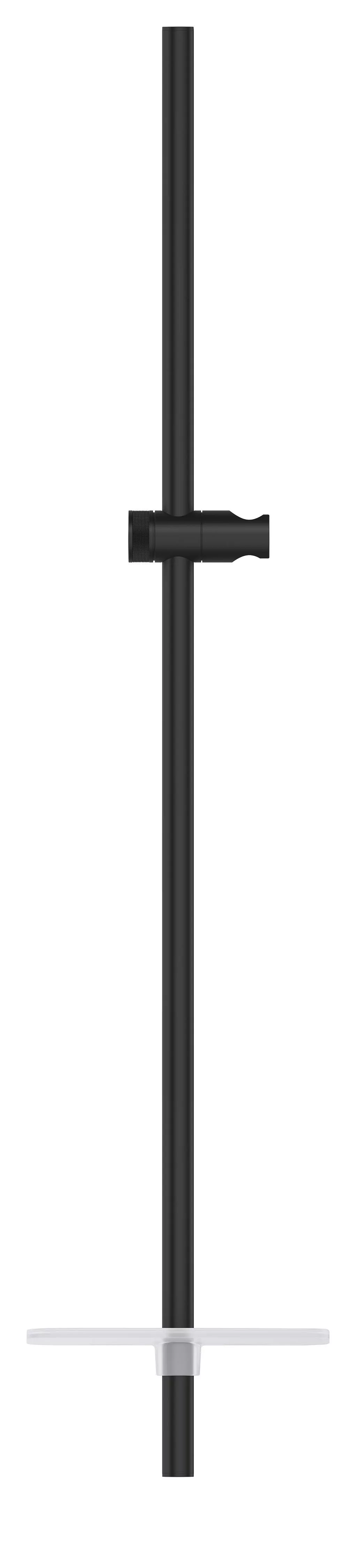 Bara de dus Grohe 22125KF0, Rainshower SmartActive, 900 mm, suport para, etajera, mat, negru