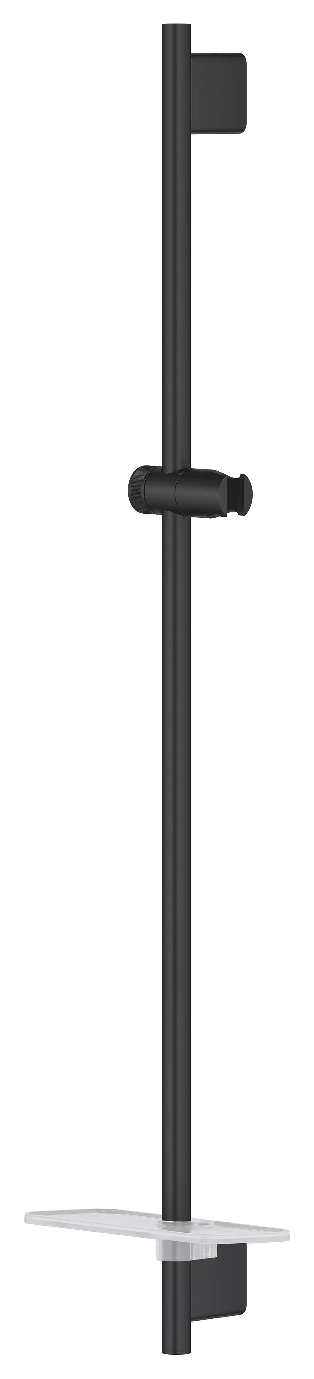 Bara de dus Grohe 22125KF0, Rainshower SmartActive, 900 mm, suport para, etajera, mat, negru