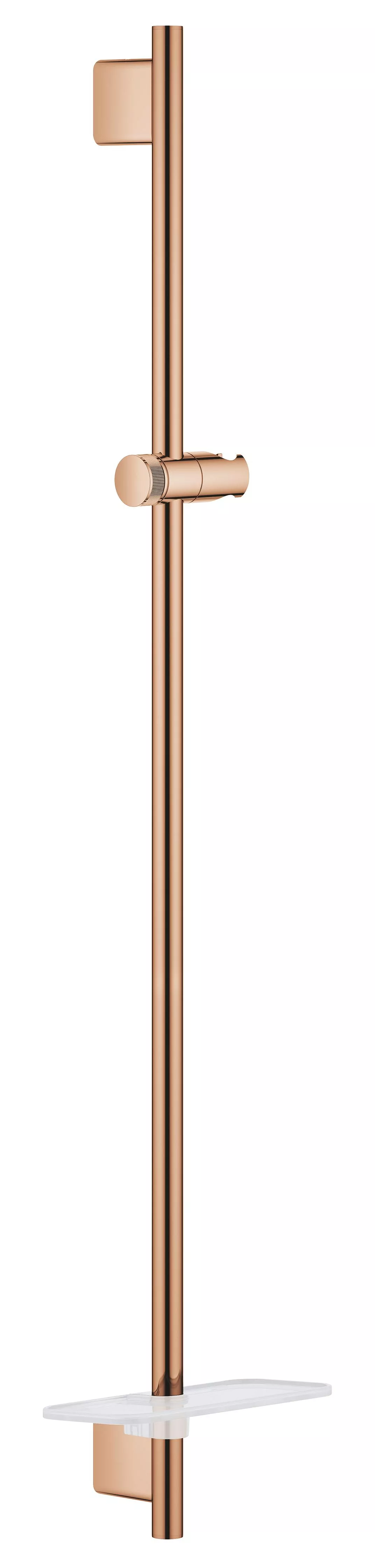 Bara de dus Grohe 26603DA0, SmartActive, aparenta, 900 mm, glisor, etajera, lucios, cupru