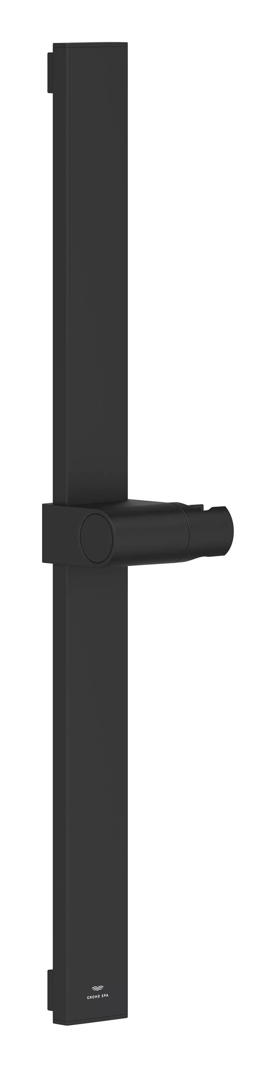 Bara dus Grohe 101673KF00, SPA AQUA, aparenta, 600 mm, metal, mat, negru