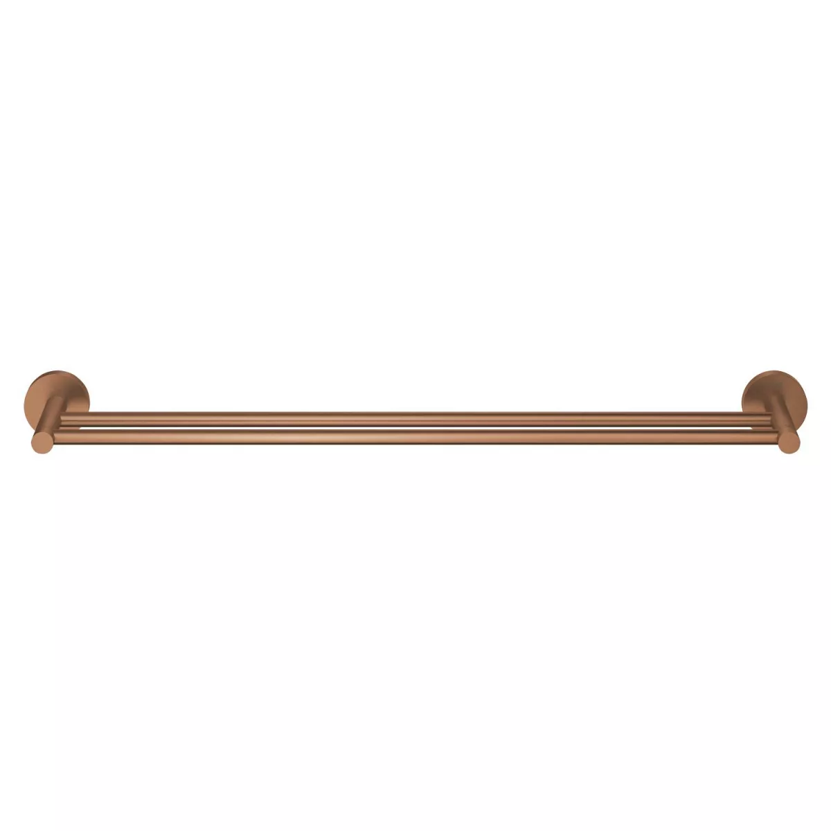 Bara prosop dubla Grohe 41203DL0, Start, 600 mm, meta, mat, cupru
