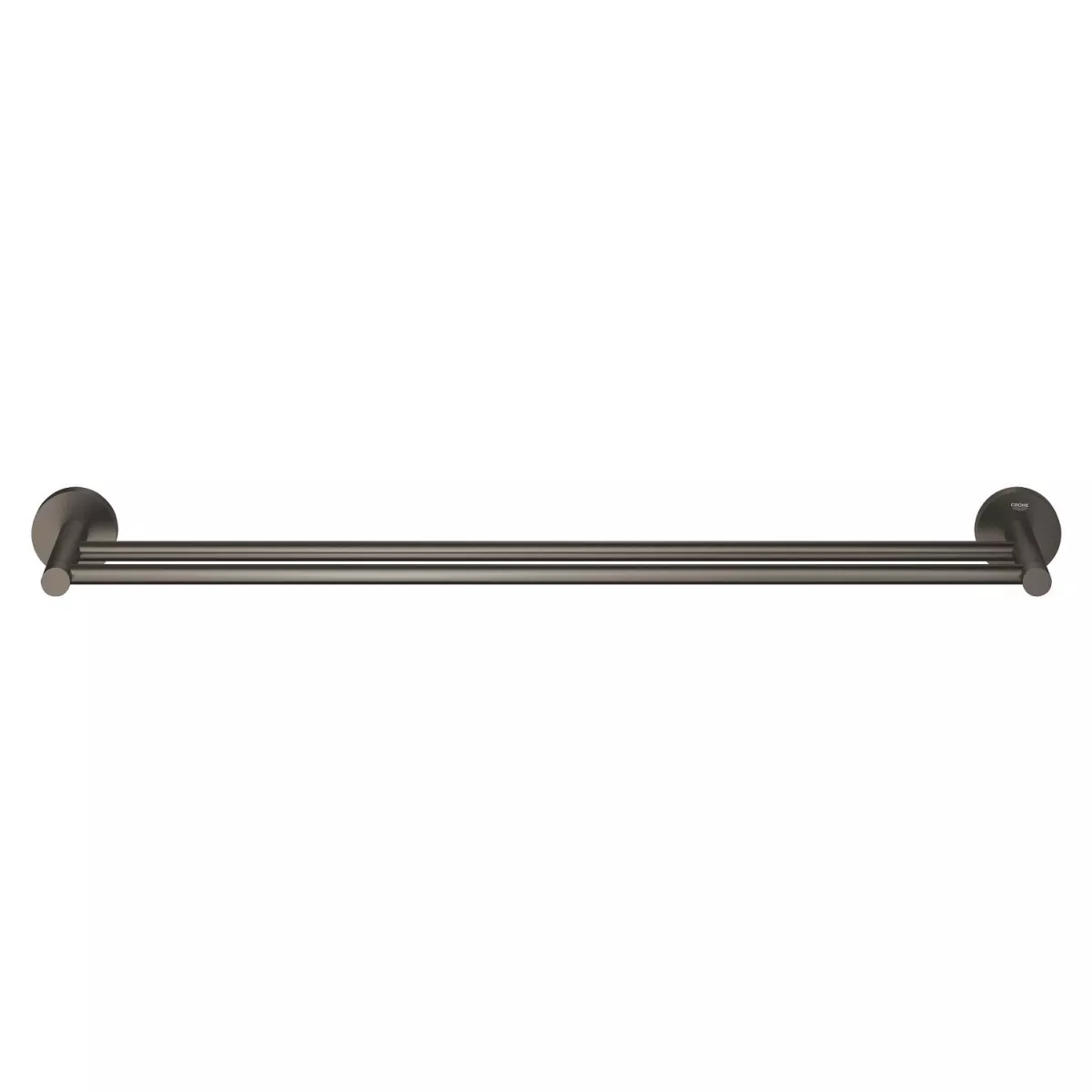 Bara prosop dubla Grohe 41203AL0, Start, 600 mm, meta, mat, grafit