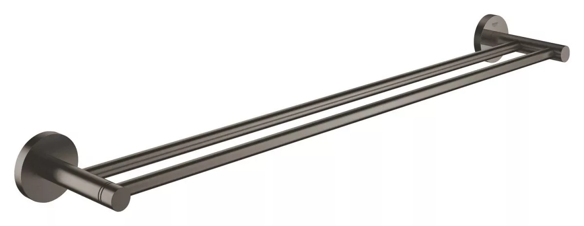 Bara prosop dubla Grohe 41203AL0, Start, 600 mm, meta, mat, grafit