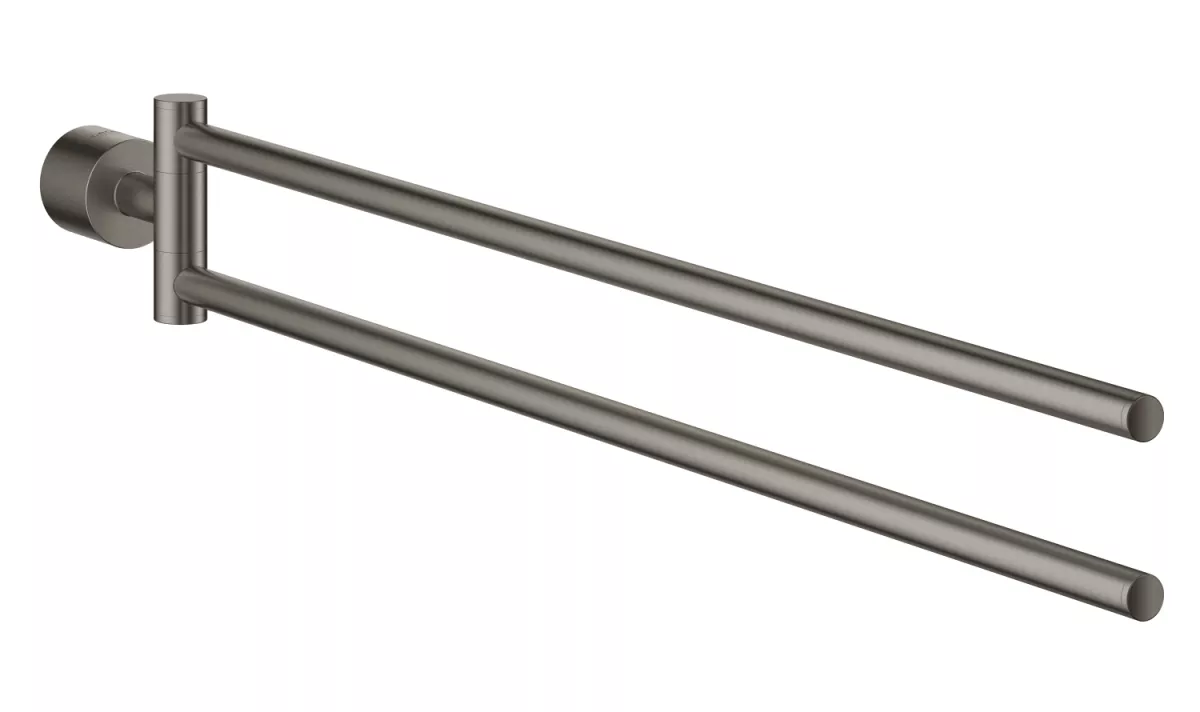 Bara prosop Grohe 40308AL3, Atrio, 489 mm, pe perete, pivotant, metal, mat, grafit