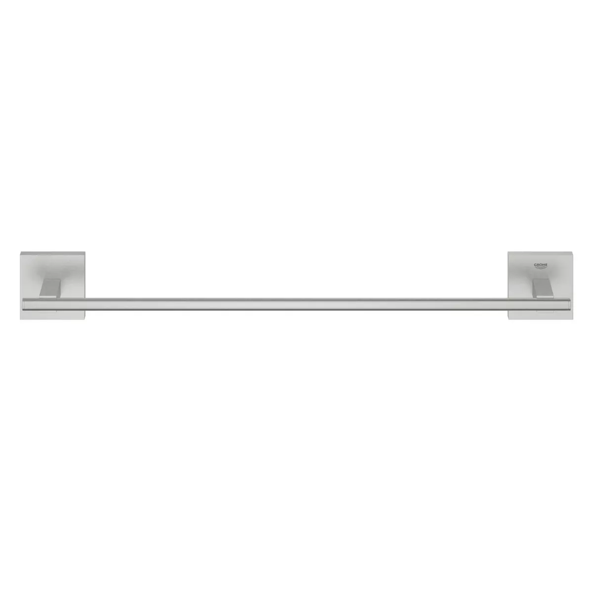 Bara prosop Grohe 40987DC0, Start Cube, pe perete, 450 mm, metal, mat, otel satinat