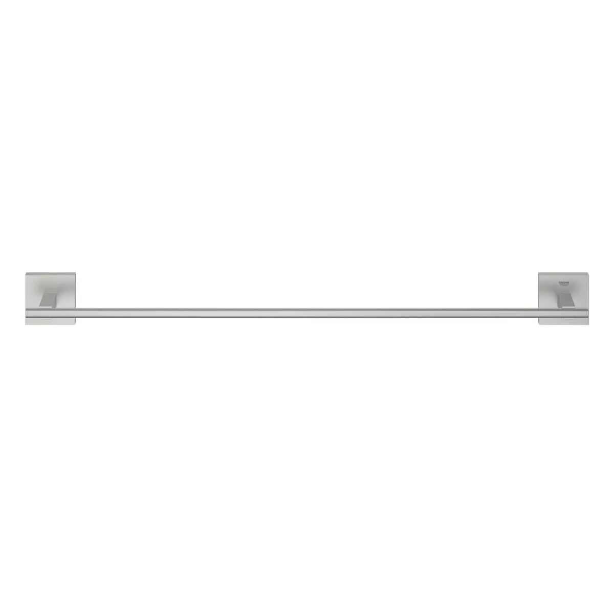 Bara prosop Grohe 41089DC0, Start Cube, pe perete, 600 mm, metal, mat, otel satinat