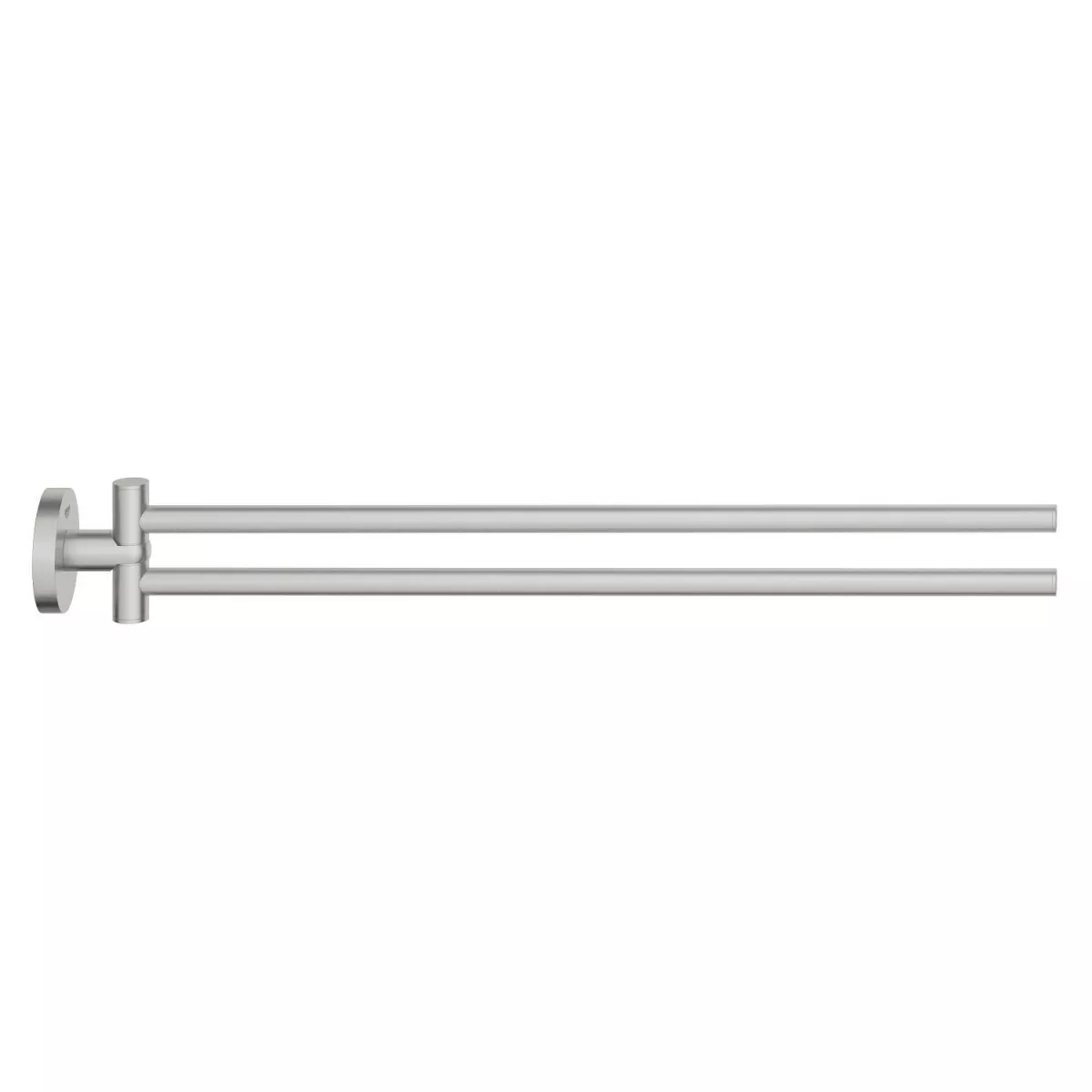 Bara prosop Grohe 41183DC0, Start, pe perete, 440 mm, metal, mat, otel satinat