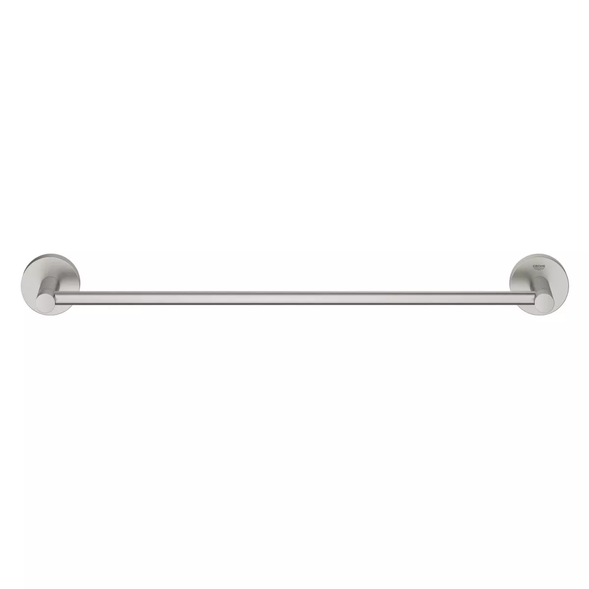 Bara prosop Grohe 41197DC0, Start, pe perete, 450 mm, metal, mat, otel satinat