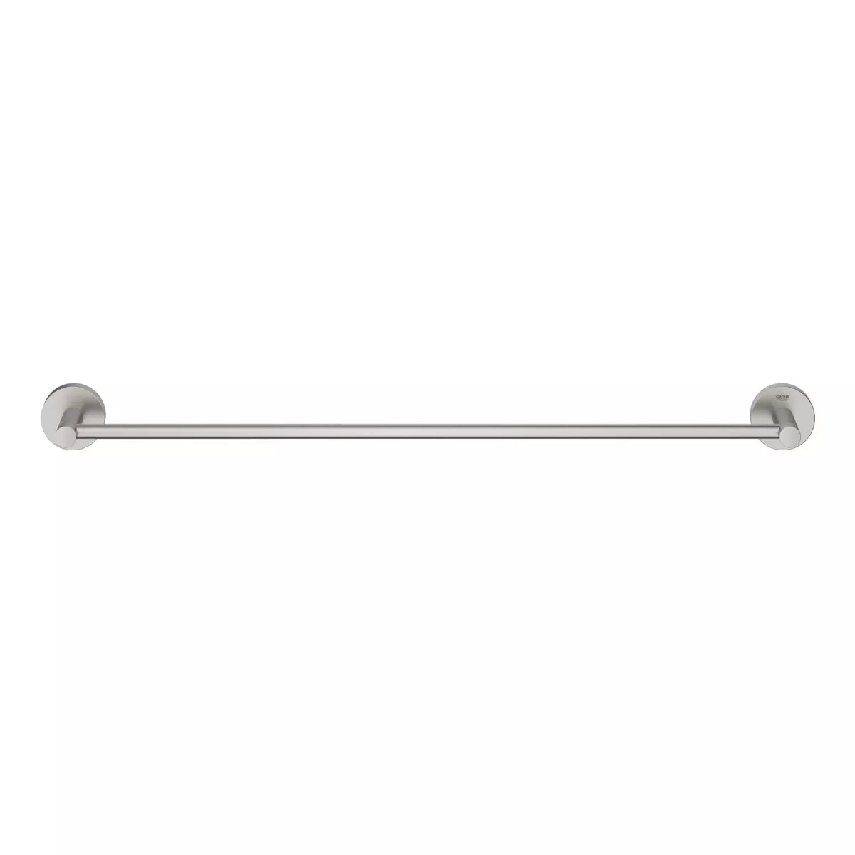 Bara prosop Grohe 41178DC0, Start, pe perete, 600 mm, metal, mat, otel satinat