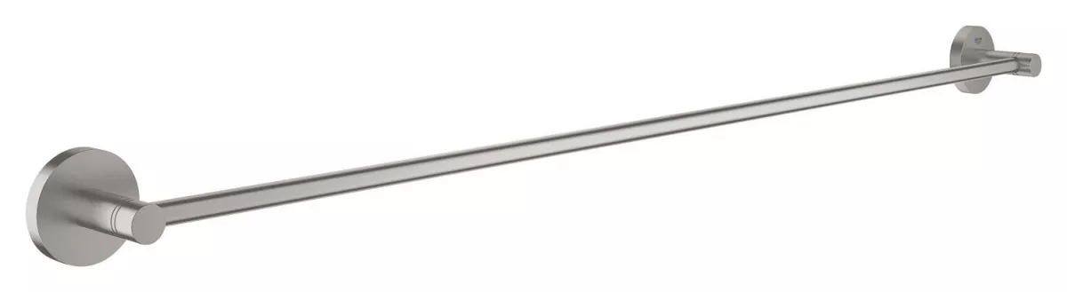 Bara prosop Grohe 41187DC0, Start, pe perete, 800 mm, metal, mat, otel satinat