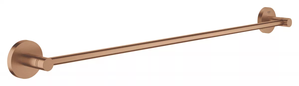 Bara prosop Grohe 40366DL1, Essentials, 600 mm, metal, mat, cupru