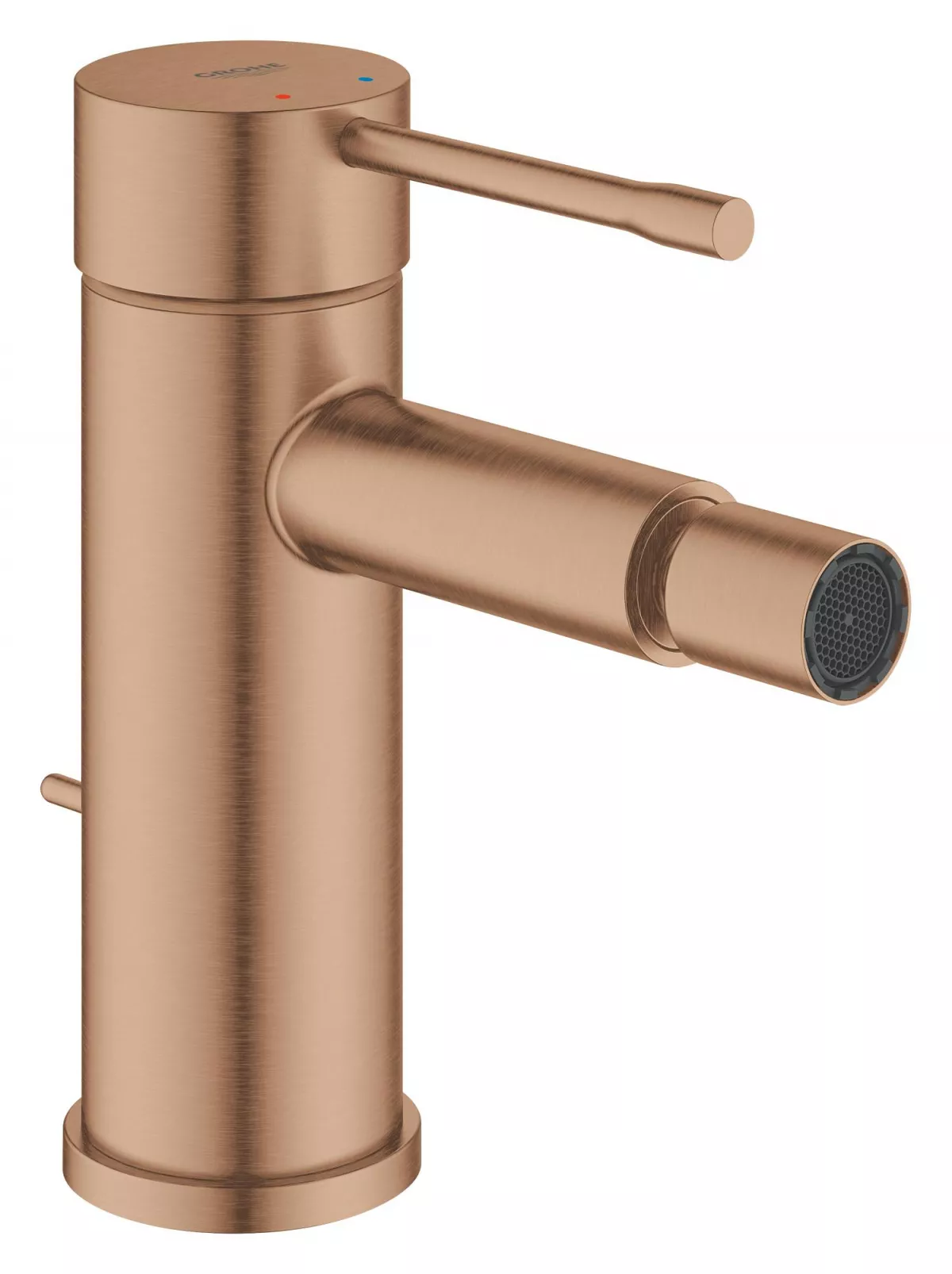 Baterie bideu Grohe 24178DL1, Essence, S, 147 mm, ventil, mat, cupru