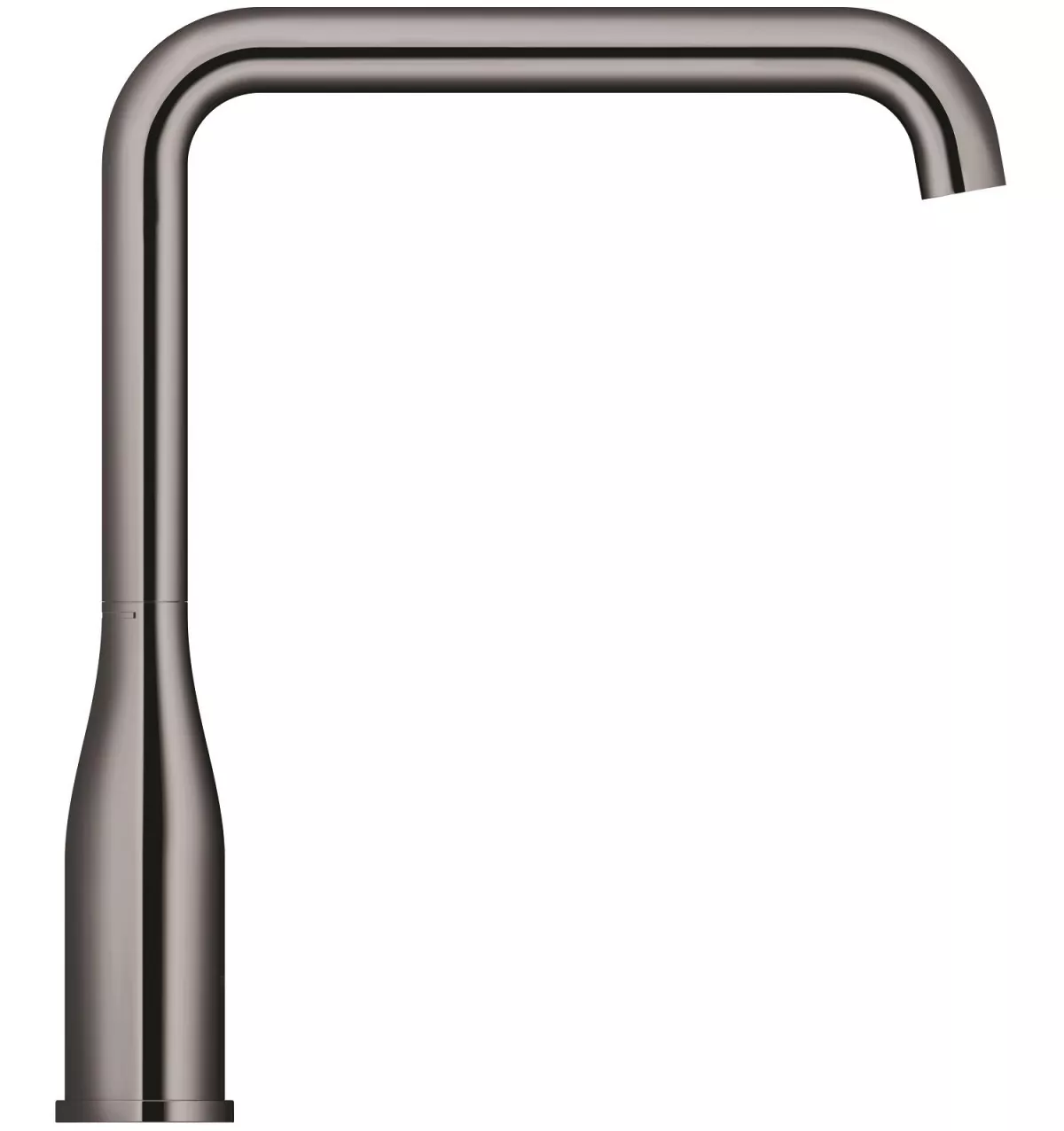 Baterie bucatarie Grohe 30505A00, Essence, 3/8'', inalta, tip L, lucios, grafit