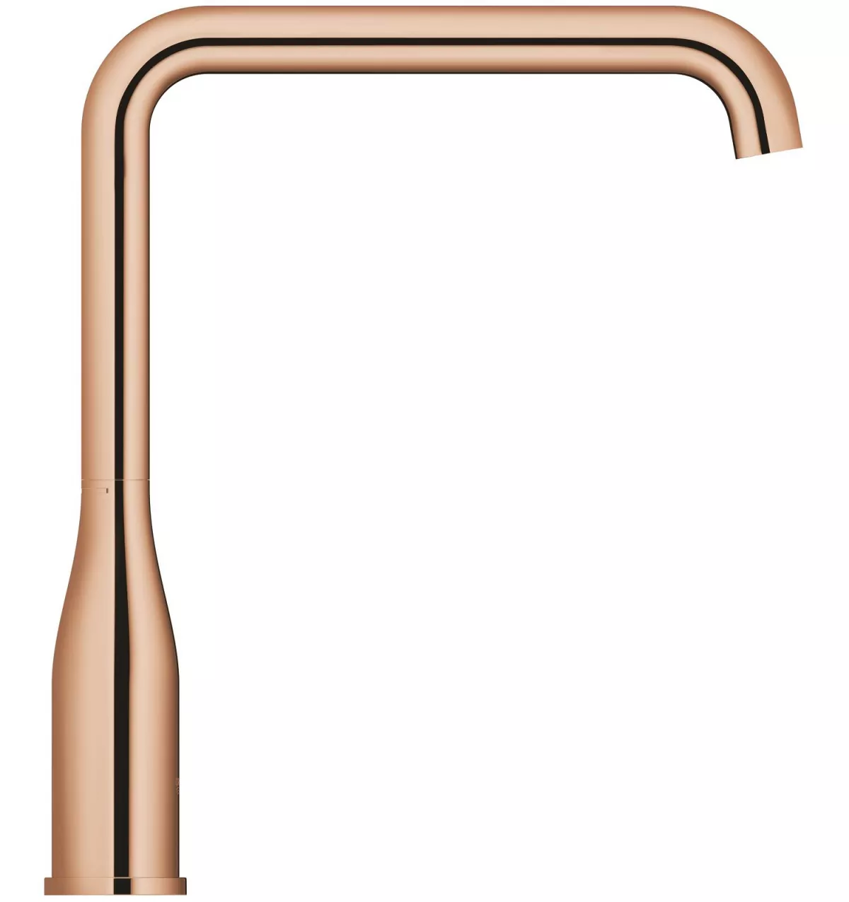 Baterie bucatarie Grohe 30505DA0, Essence, 3/8'', inalta, tip L, lucios, cupru